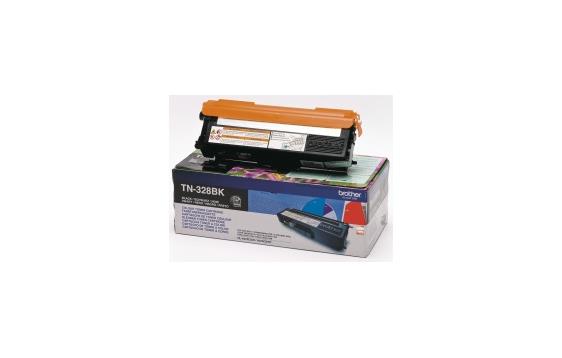 772603 Brother TN328BK Toner BROTHER TN328BK 6K sort 